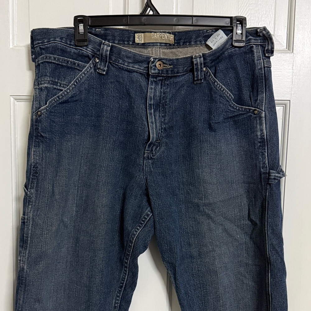 Lee Men's Relaxed Fit Carpenter Jeans, 38x29